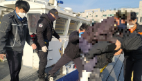 목포해경, 신안군 병풍도 50대 낙상환자 긴급 이송