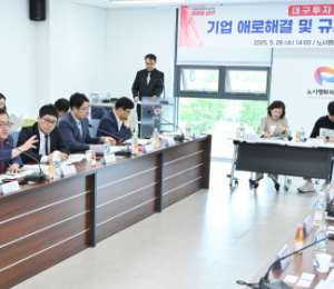 대구시, '기업 애로 해결·규제 개선 합동 간담회' …현장 목소리 반영 확대