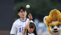 대구성보학교 김예원 학생, AI 재활로봇 통해 프로야구 시구 꿈 이뤘다